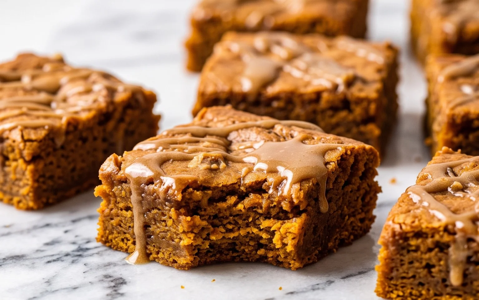 Blondies Citrouille Érable : Vegan, Sans Gluten