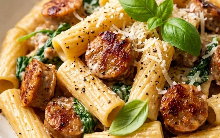 Creamy Sausage Rigatoni (One-Pan, 30-Minute Meal)