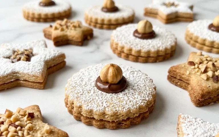 Sablés de Noël à la noisette : gourmandise festive