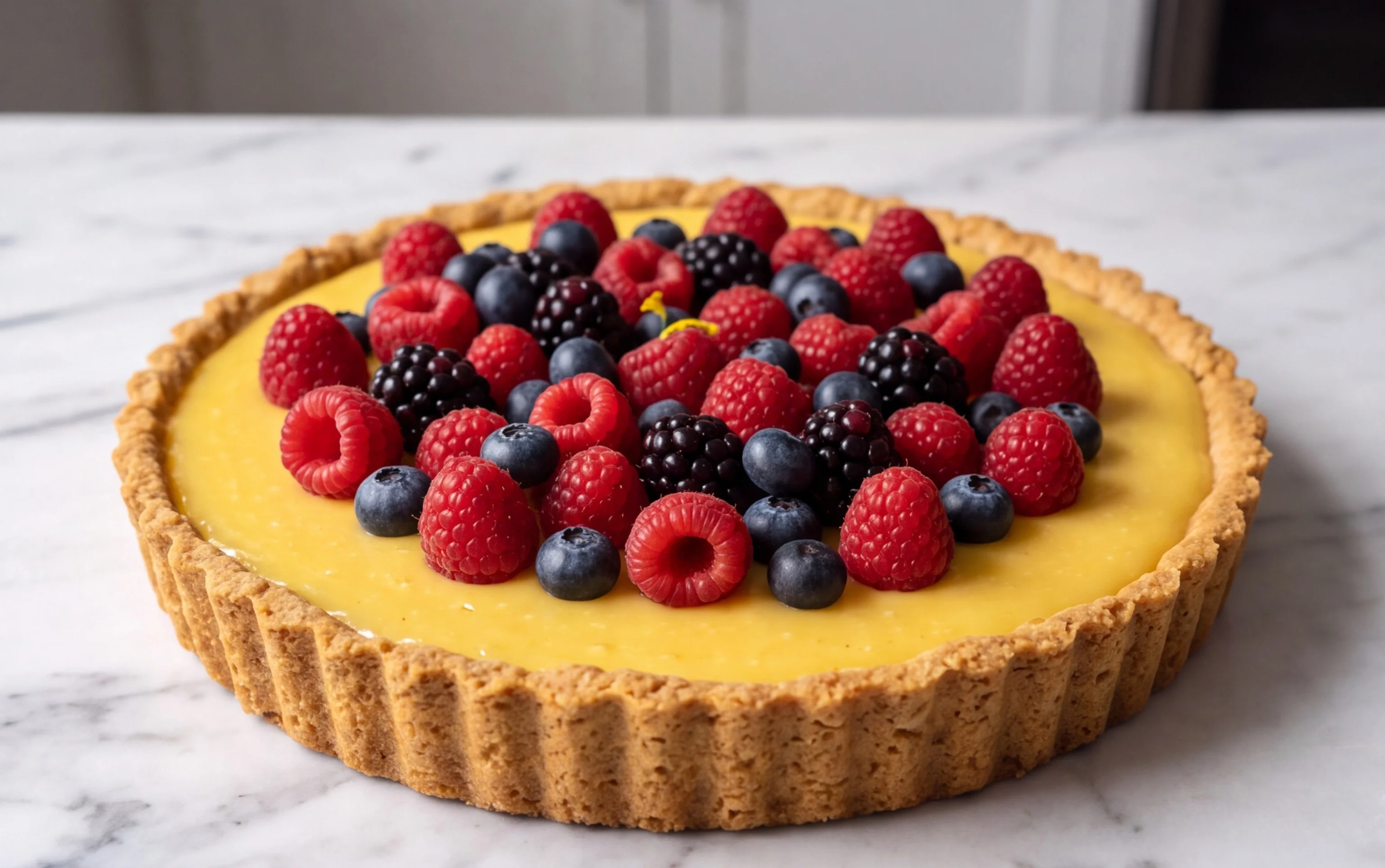 Tarte Citron Fruits Rouges Facile: Sucré & Acidulé