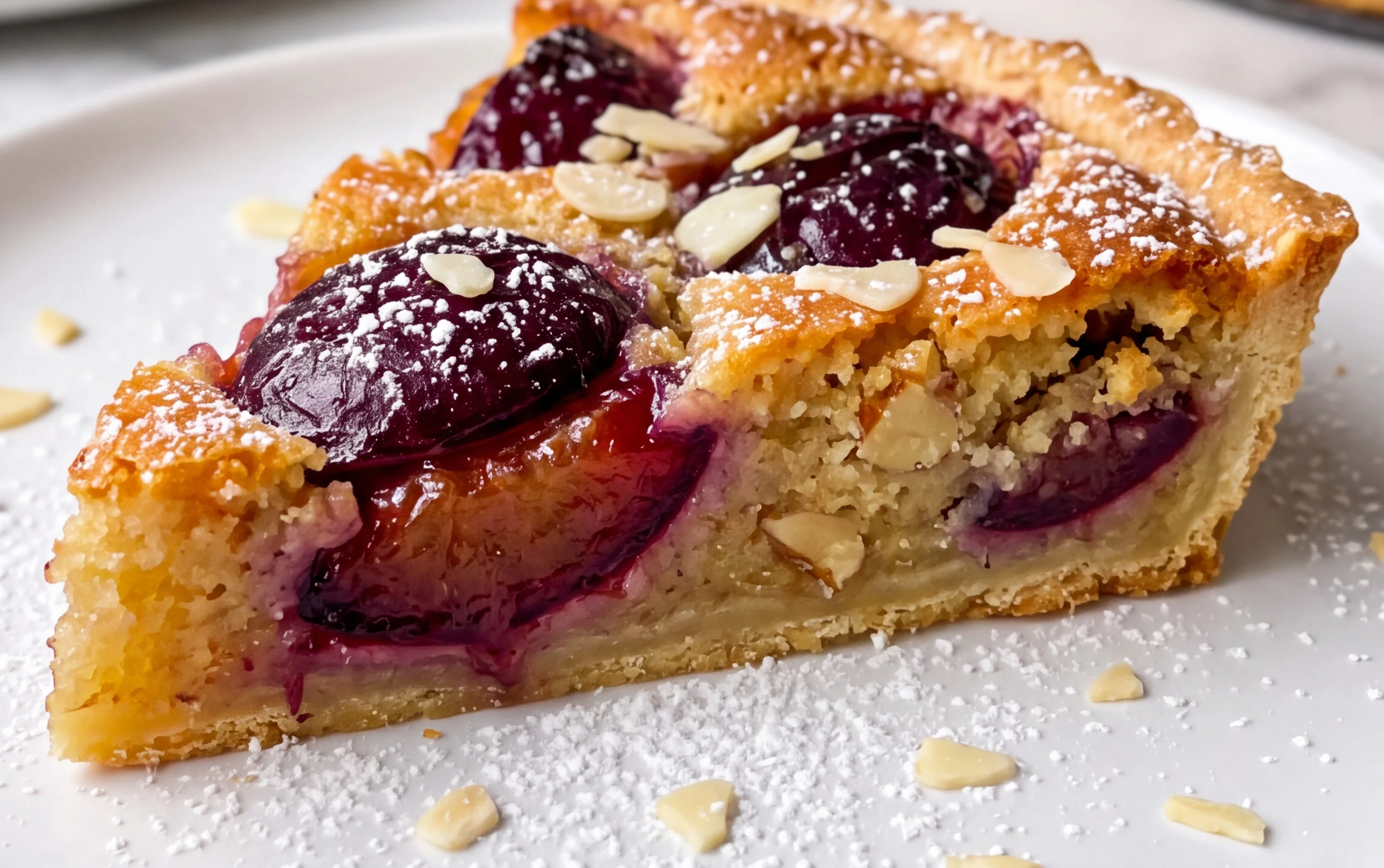 Plum Frangipane Tart Recipe