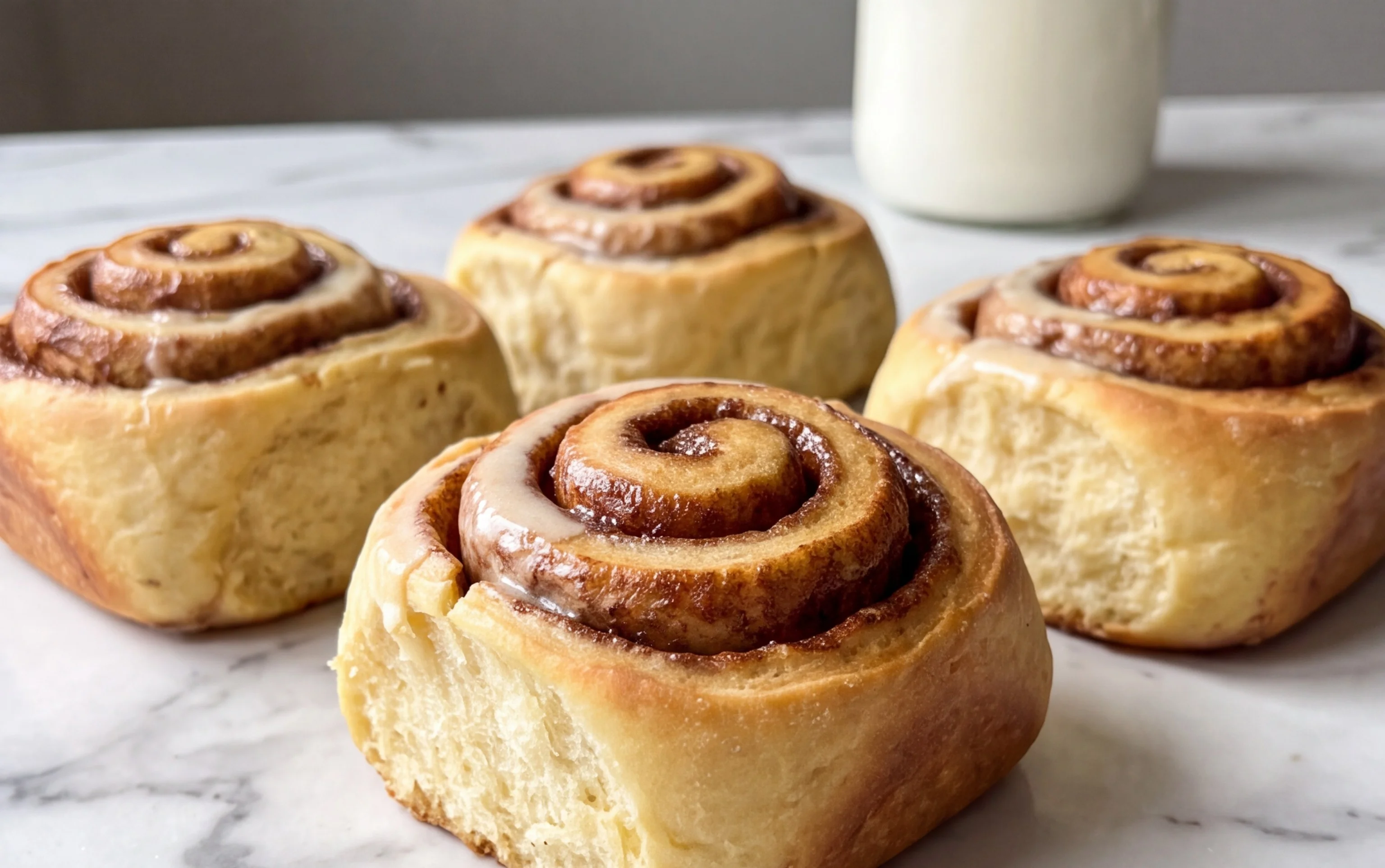Rouleaux Cannelle TikTok Crème Épaisse Faciles